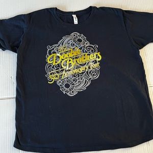 The Doobie brothers 50th anniversary tour concert T-shirt